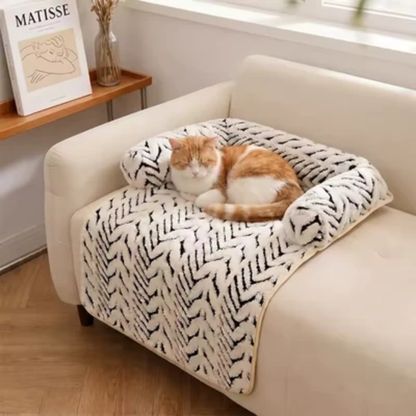 Manta Nido para Gatos Casa Bella™ – Cama Protectora de Sofá Suave, Antideslizante y Lavable